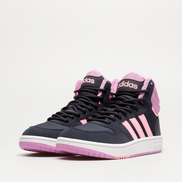 Buty dziecięce ADIDAS HOOPS MID 3.0 K gw6902 kolor granatowy