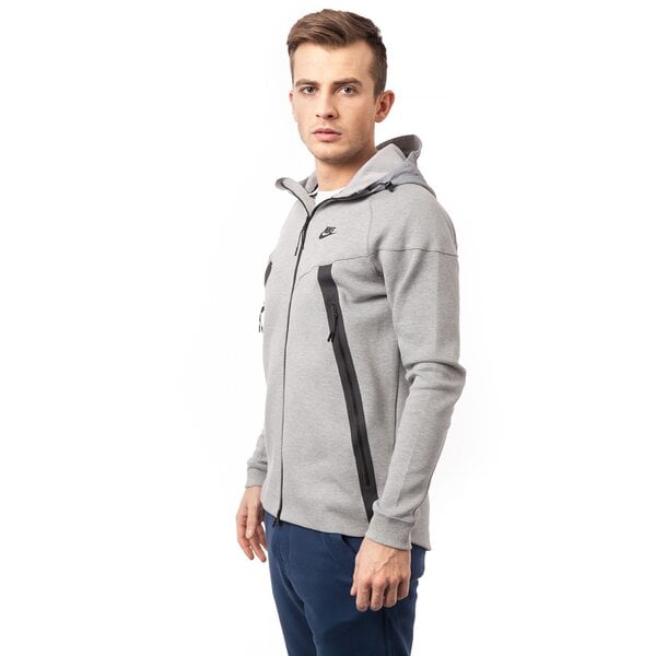 Bluza męska NIKE BLUZA TECH FLEECE WRSUPER 642958064 kolor szary