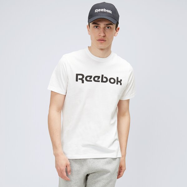 Koszulka męska REEBOK T-SHIRT GS REEBOK LINEAR READ fp9163 kolor biały