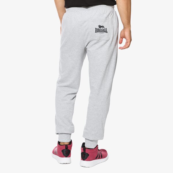 Spodnie dresowe męskie LONSDALE SPODNIE MARL GREY spm17ld0151004 kolor szary