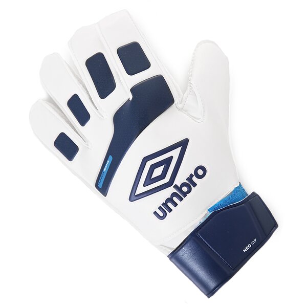 Męskie UMBRO REKAWICE NEO CUP GLOVE WHITE BLUE DEPTHS 20498ucib kolor biały