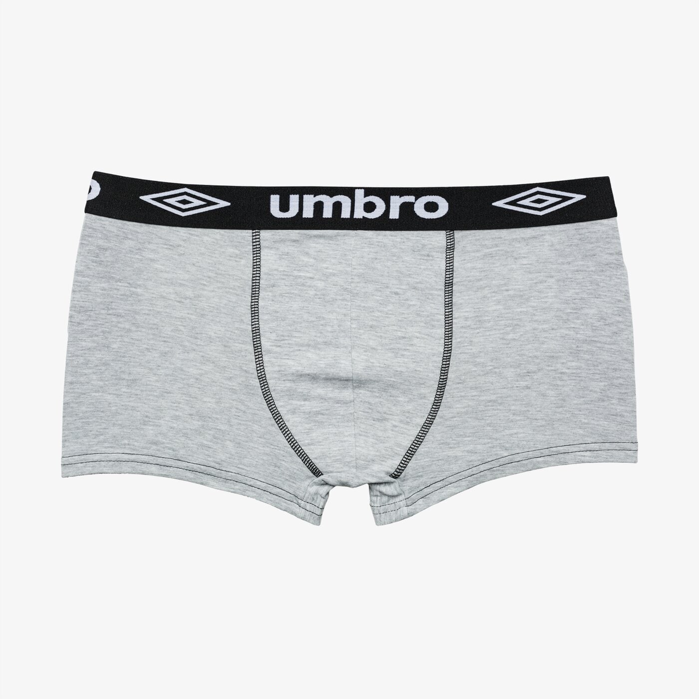 Bielizna męska UMBRO BOKSERKI BASIC 2-PACK ul38bom01003 kolor szary