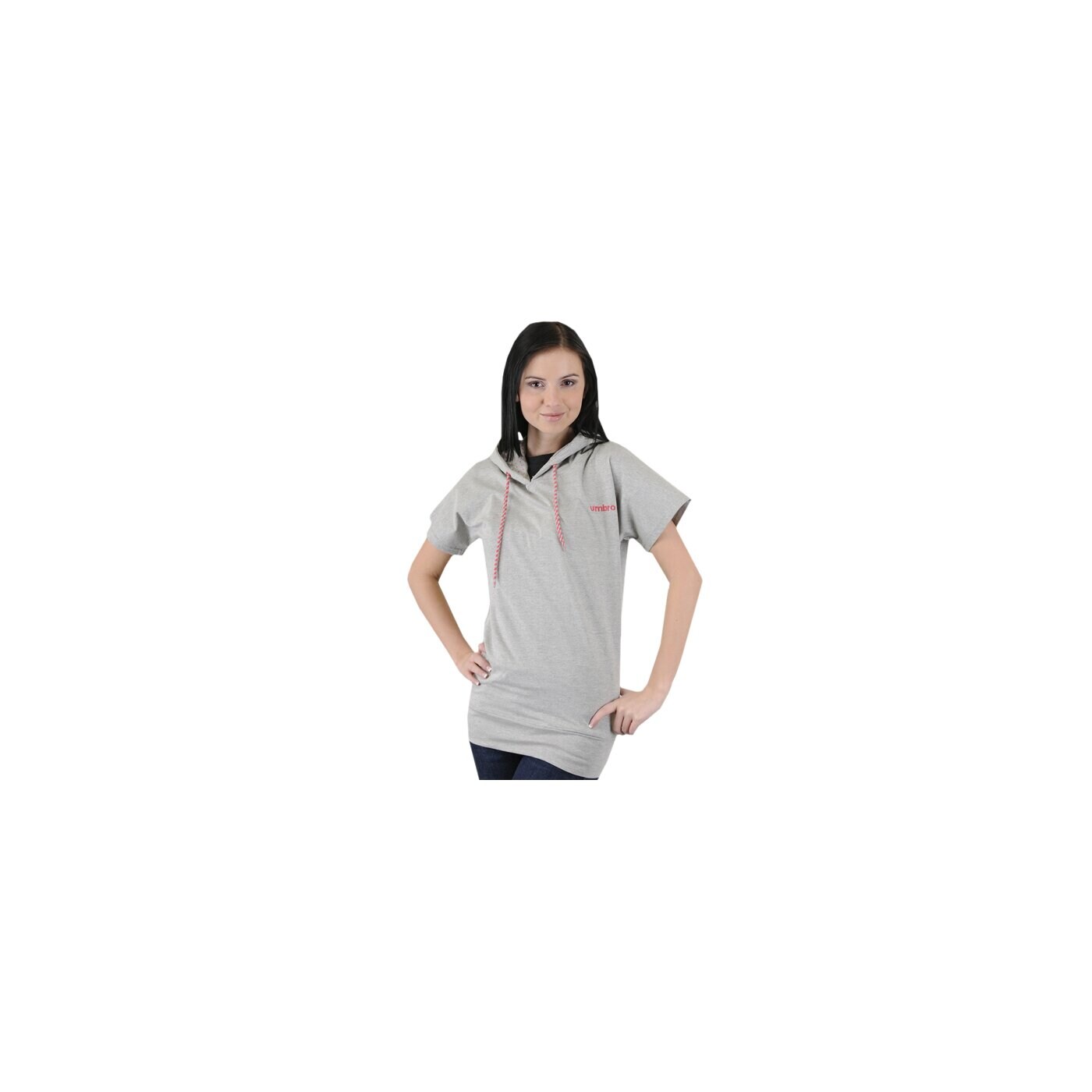 Koszulka damska UMBRO T-SHIRT KAPELLE ul11tsd14b kolor szary