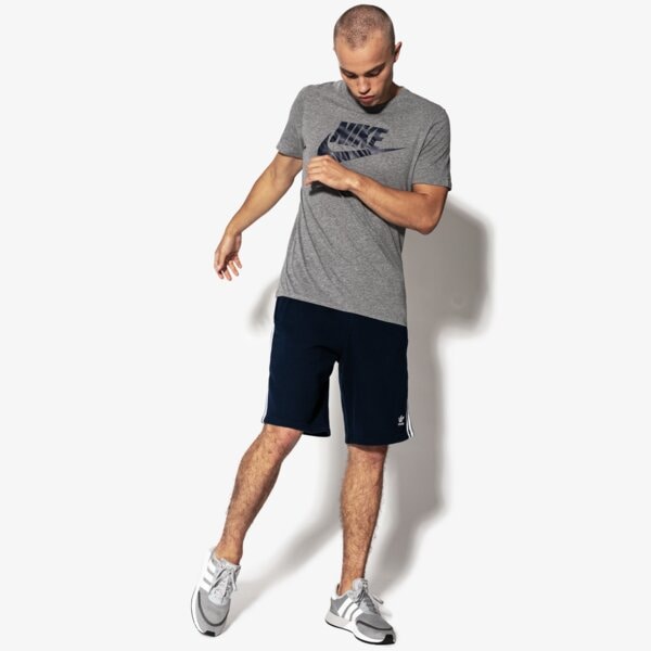 Koszulka męska NIKE T-SHIRT M NSW ICON FUTUR 696707091 kolor szary