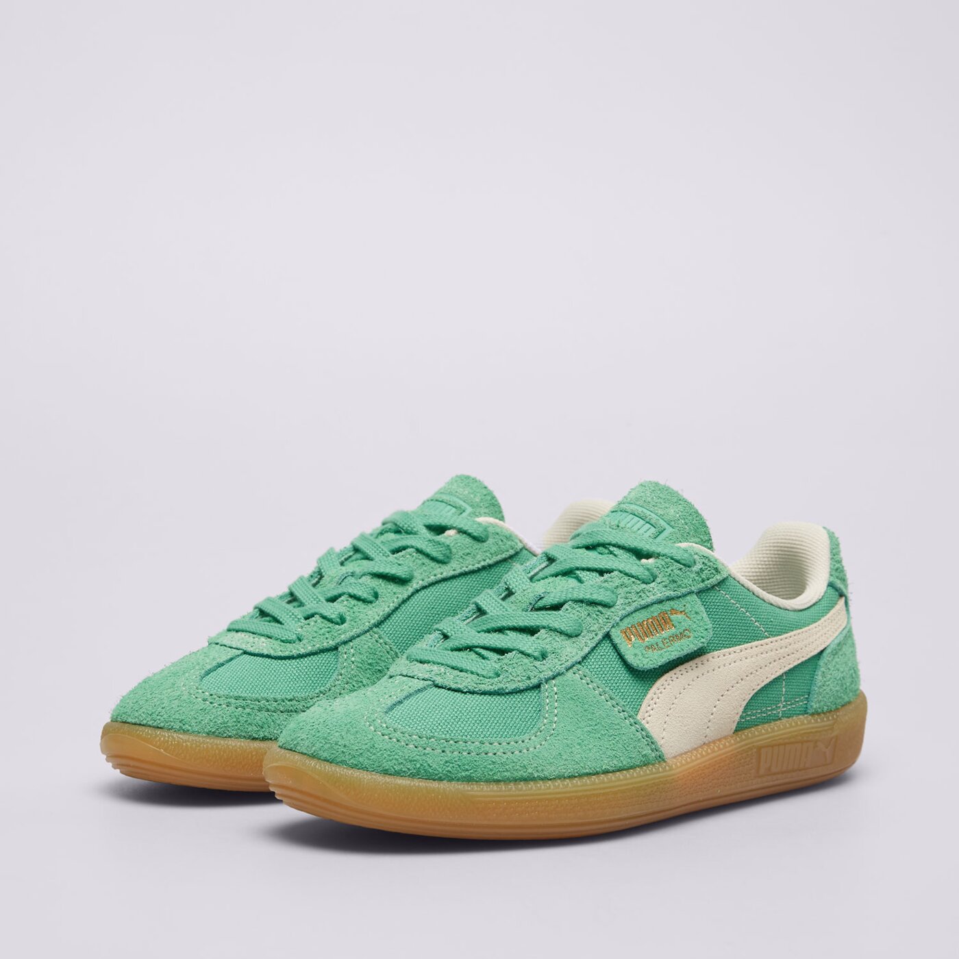 Buty sportowe damskie PUMA PALERMO VINTAGE 39684105 kolor miętowy