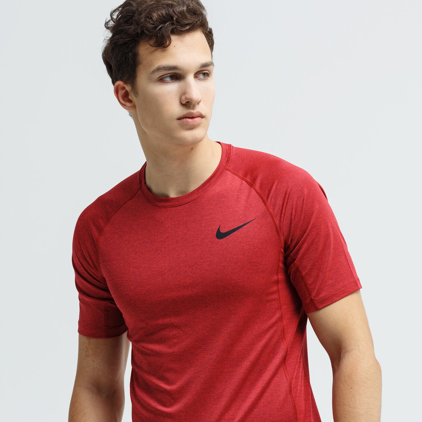 Koszulka męska NIKE T-SHIRT SS M NP SS SLIM bv5633-681 kolor bordowy