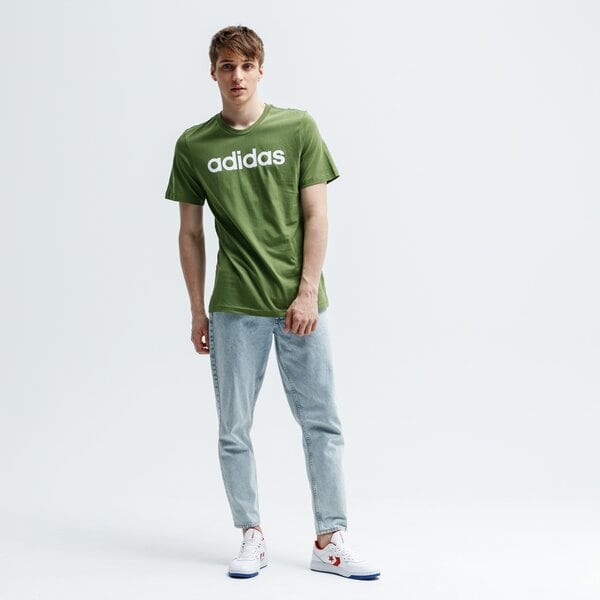 Koszulka męska ADIDAS T-SHIRT SS E LIN ei9823 kolor zielony