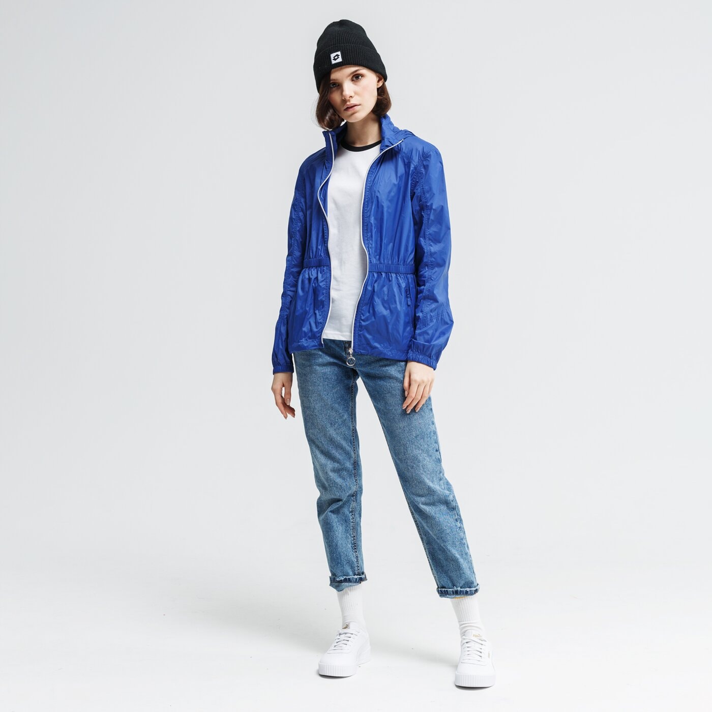 Kurtka przejściowa damska LOTTO KURTKA CHABA lo120kud06003 kolor granatowy