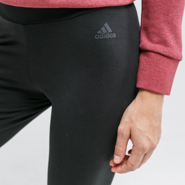 Spodnie dresowe damskie ADIDAS LEGGINGS W E BR TIG ge1198 kolor czarny
