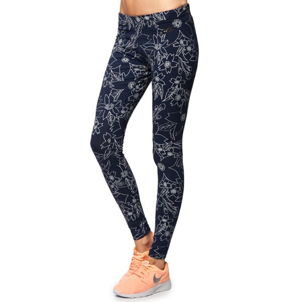 Spodnie dresowe damskie NIKE SPODNIE LEG-A-SEE HAWAIIAN2 724131410 kolor granatowy