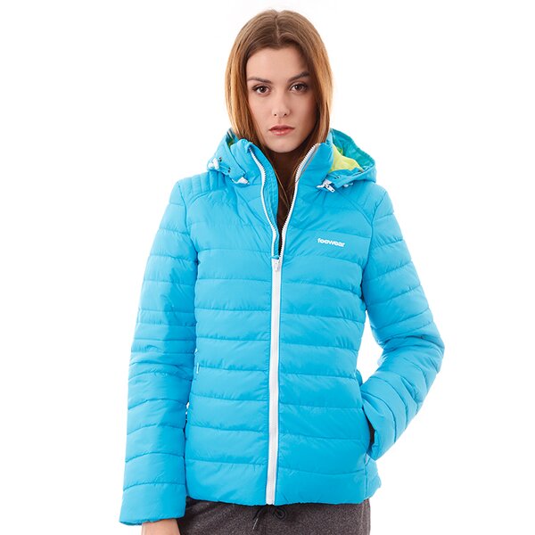 Kurtka zimowa damska FEEWEAR KURTKA TANA fw33kud22001 kolor niebieski