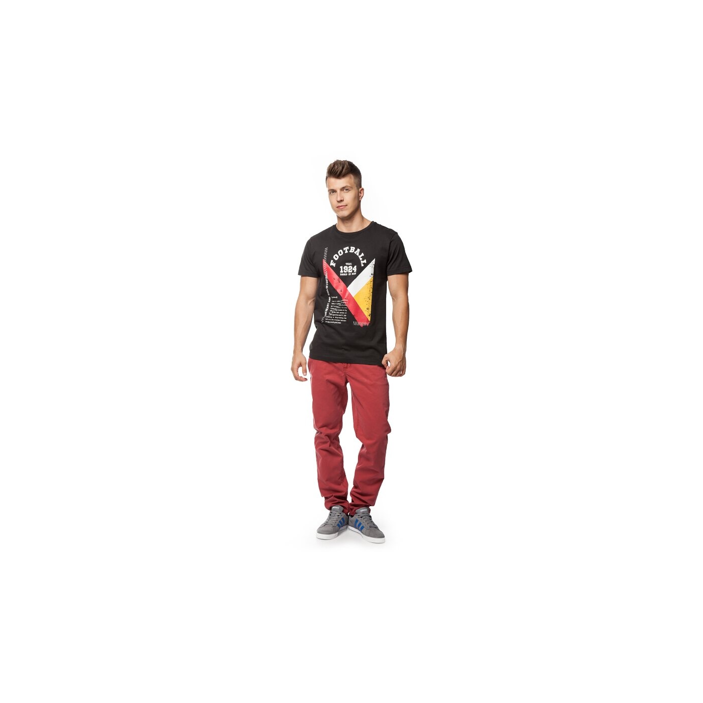 Koszulka męska FEEWEAR T-SHIRT FOSS fw35tsm11001 kolor czarny