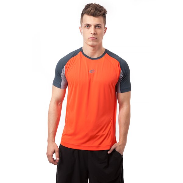 Koszulka męska LOTTO T-SHIRT STORMRIDE r4404 kolor pomarańczowy