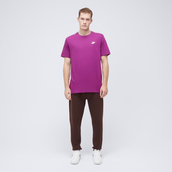 Koszulka męska NIKE T-SHIRT SPORTSWEAR CLUB ar4997-504 kolor brązowy