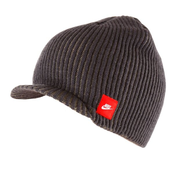 Czapka zimowa damska NIKE CZAPKA RIB PEAK BEANIE WERE 603847210 kolor khaki
