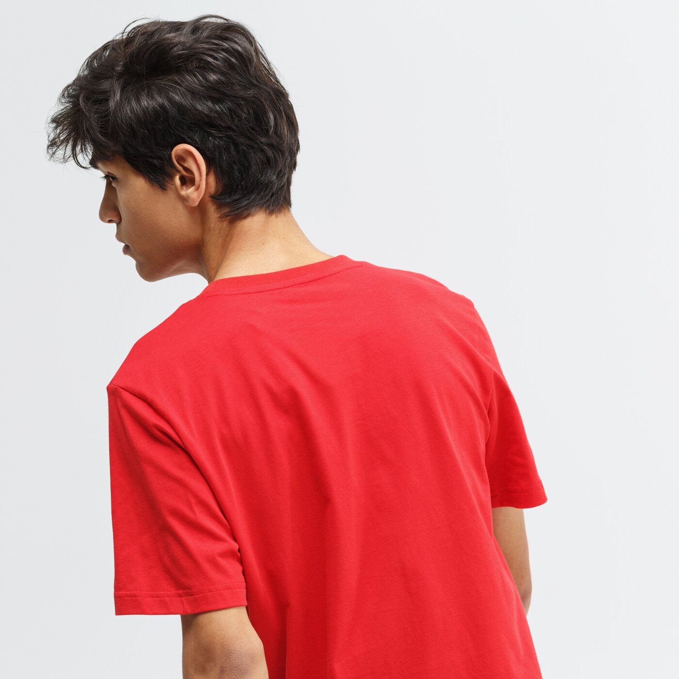 Koszulka męska ADIDAS T-SHIRT SS M VRTCL GRFX T fi7460 kolor czerwony