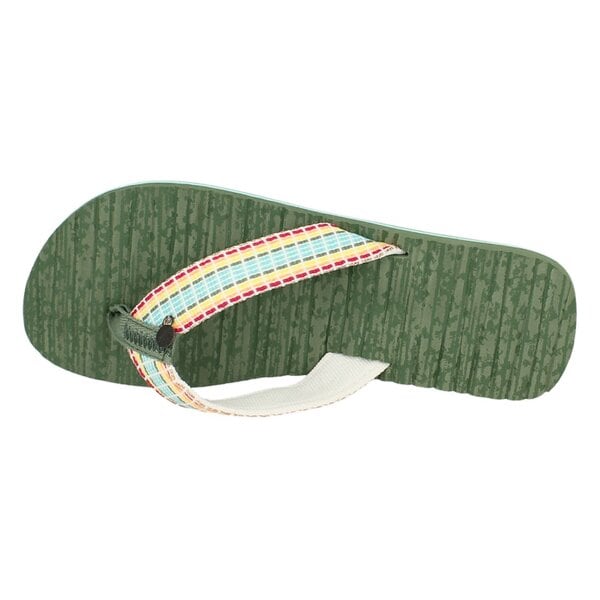 Klapki damskie O'NEILL FTW EVIE STRIPE 4095476049 kolor zielony