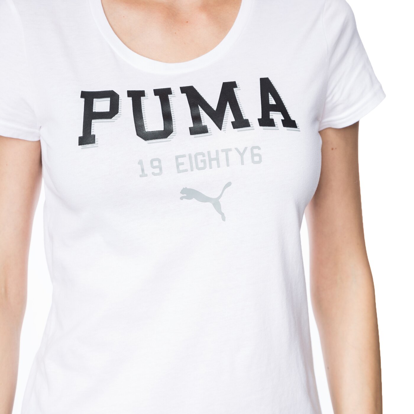 Koszulka damska PUMA T-SHIRT STYLE ATHL TEE 83639502 kolor biały