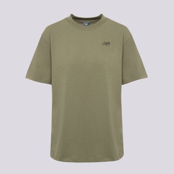 Koszulka damska NEW BALANCE T-SHIRT ATHLETICS JERSEY wt41501dek kolor khaki