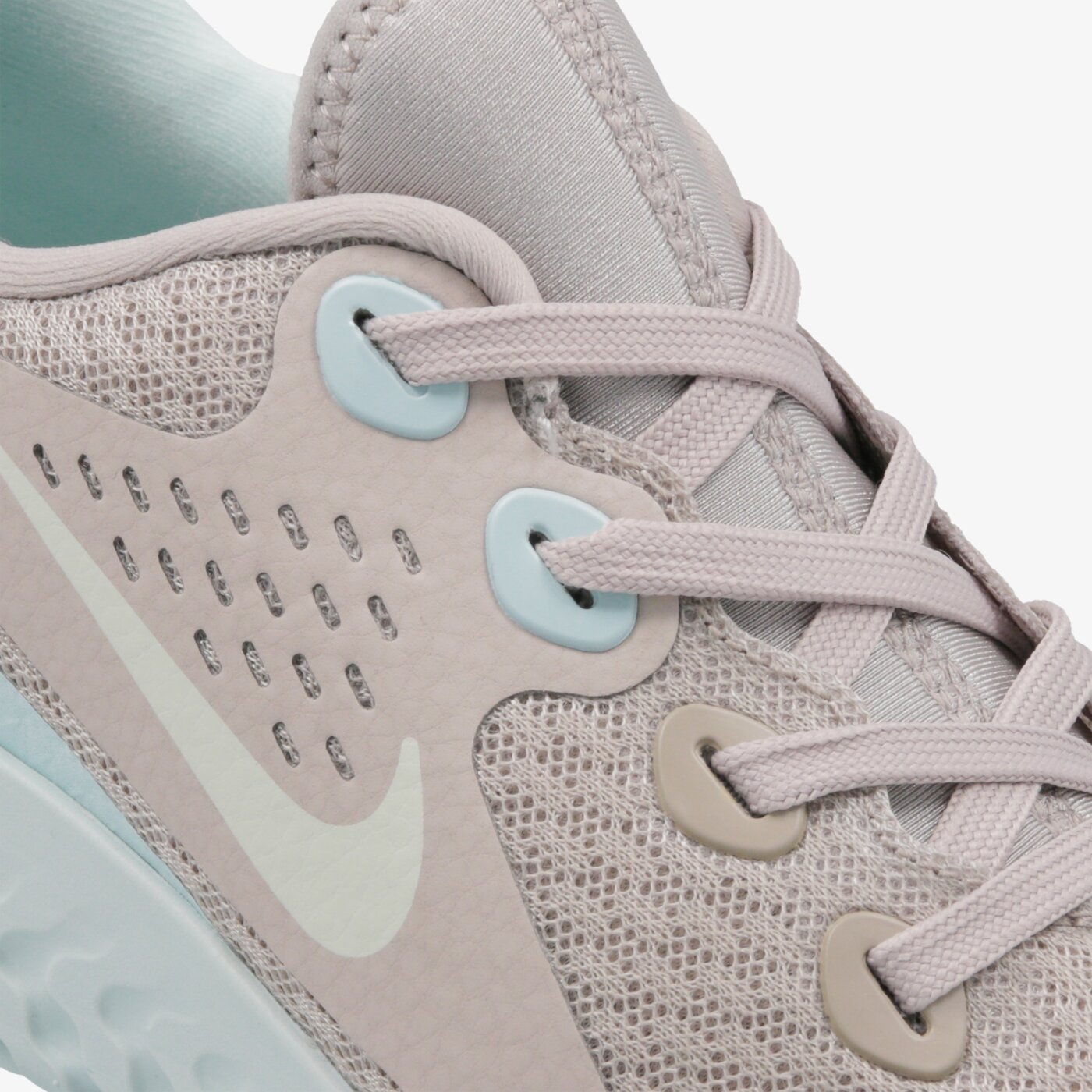 Buty do biegania damskie NIKE REBEL REACT aa1626-200 kolor beżowy