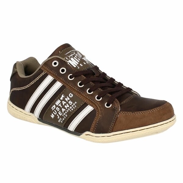 Buty sportowe męskie MUSTANG  32a051 kolor brązowy