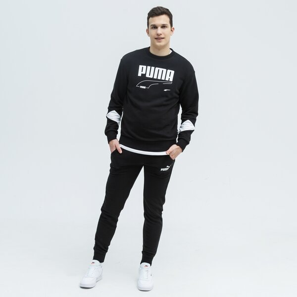 Spodnie dresowe męskie PUMA SPODNIE ESS SLIM TR 586749 01 kolor czarny