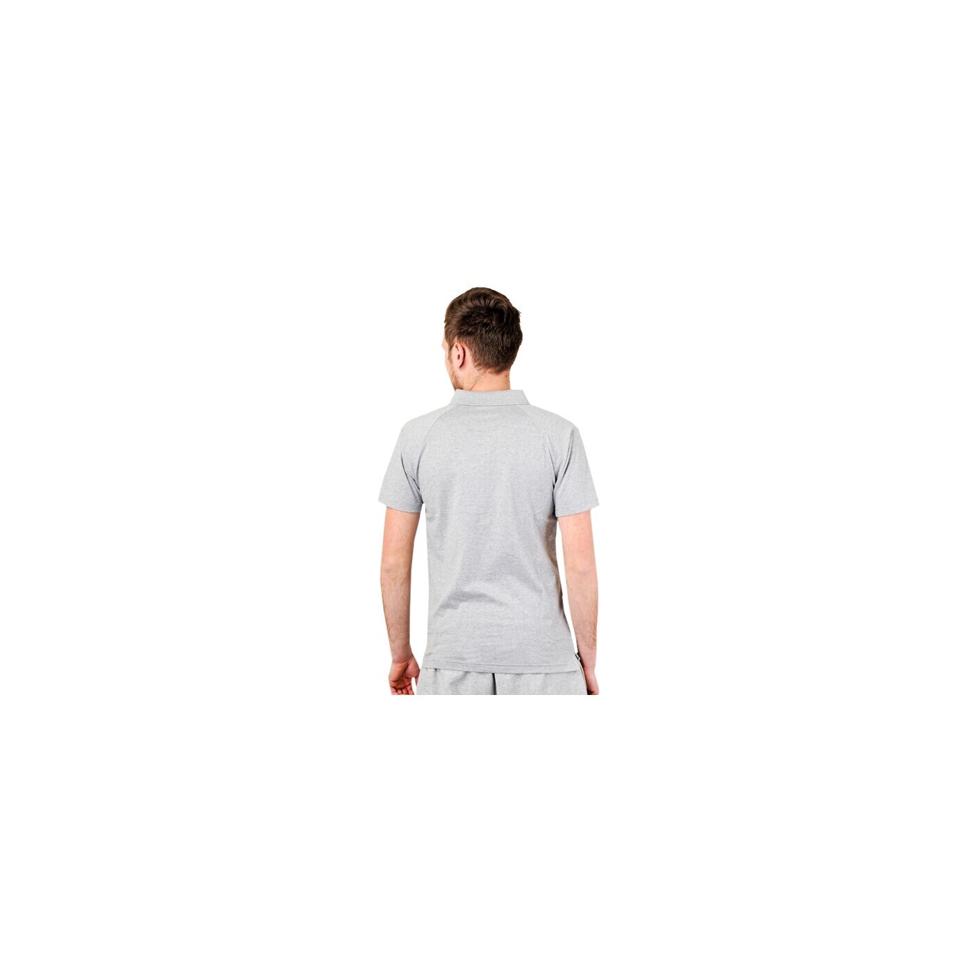 Koszulka polo męska UMBRO POLO A WESLEY STRIPE 60477u23n kolor szary