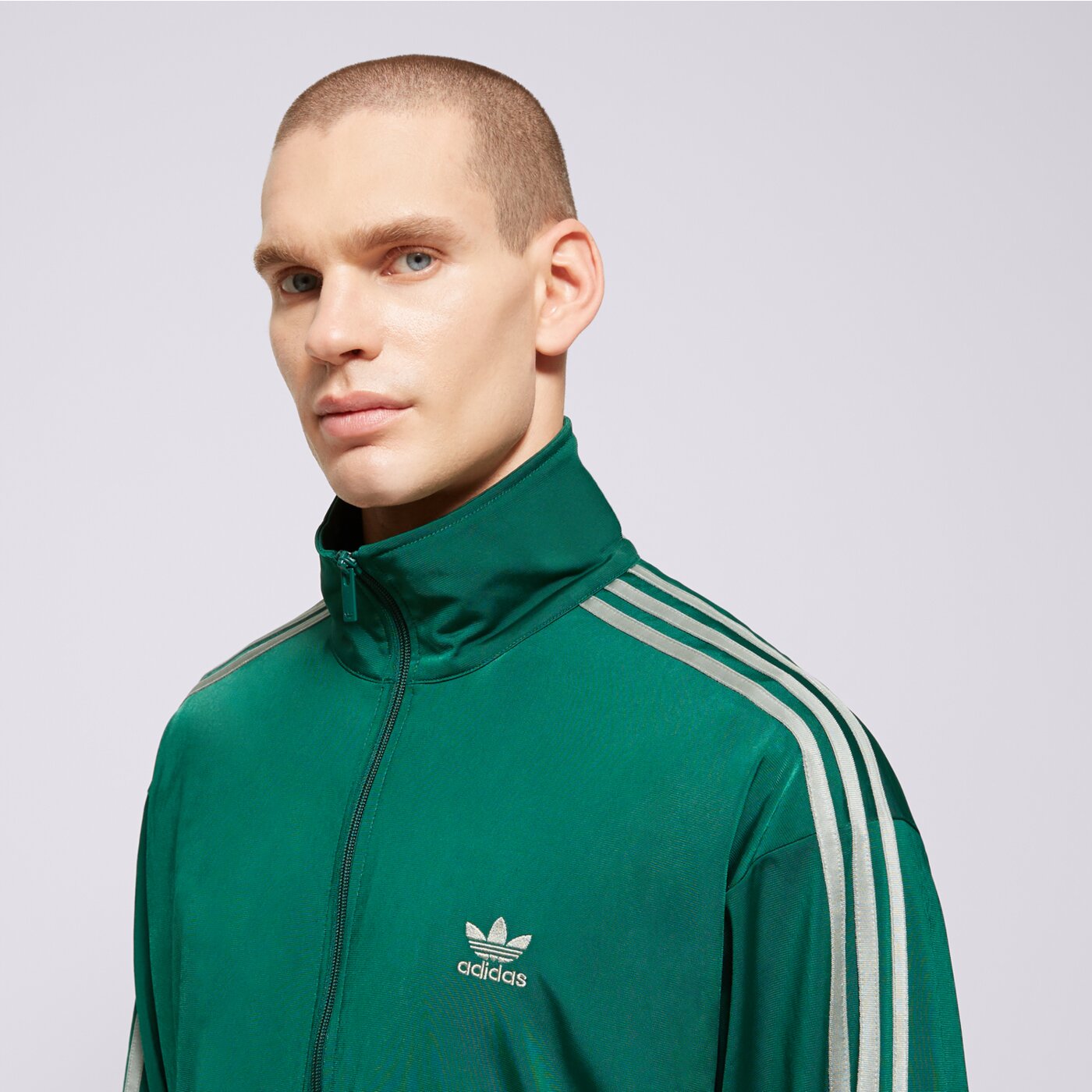 Bluza męska ADIDAS BLUZA ROZPINANA FBIRD TT jp2543 kolor zielony