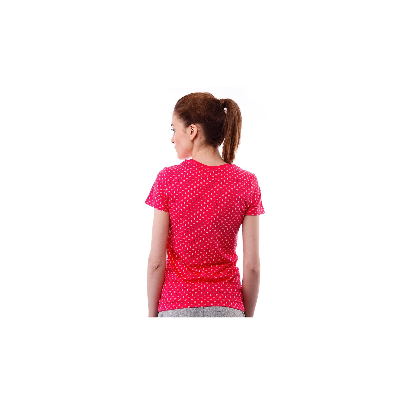 Koszulka damska ADIDAS T-SHIRT TREFOIL TEE LIP z34771 kolor różowy