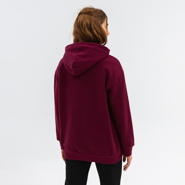 Bluza damska ADIDAS BLUZA Z KAPTUREM W LIN FT HD h10231 kolor bordowy
