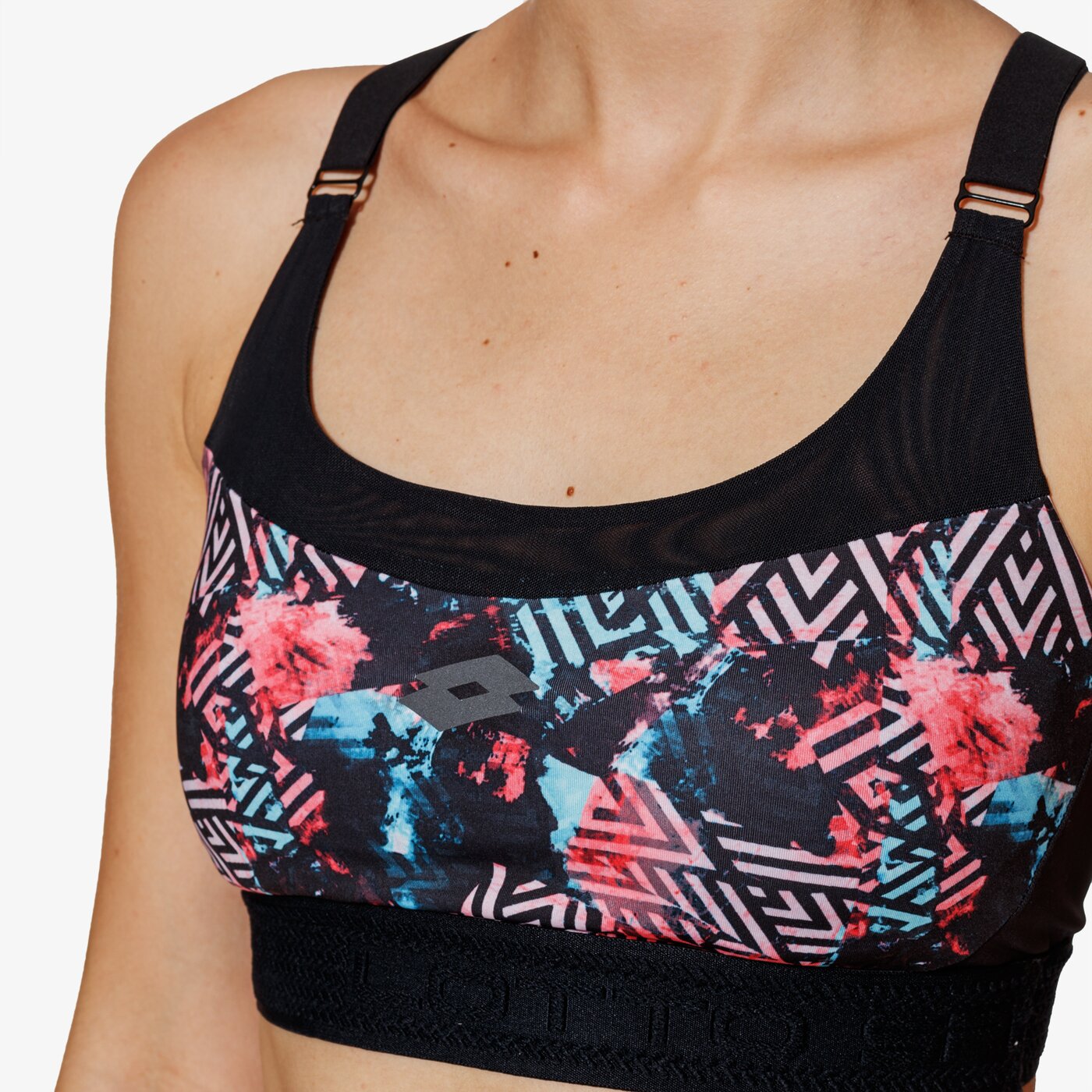 Top damski LOTTO BRA X-FIT PL W t5167 kolor multicolor