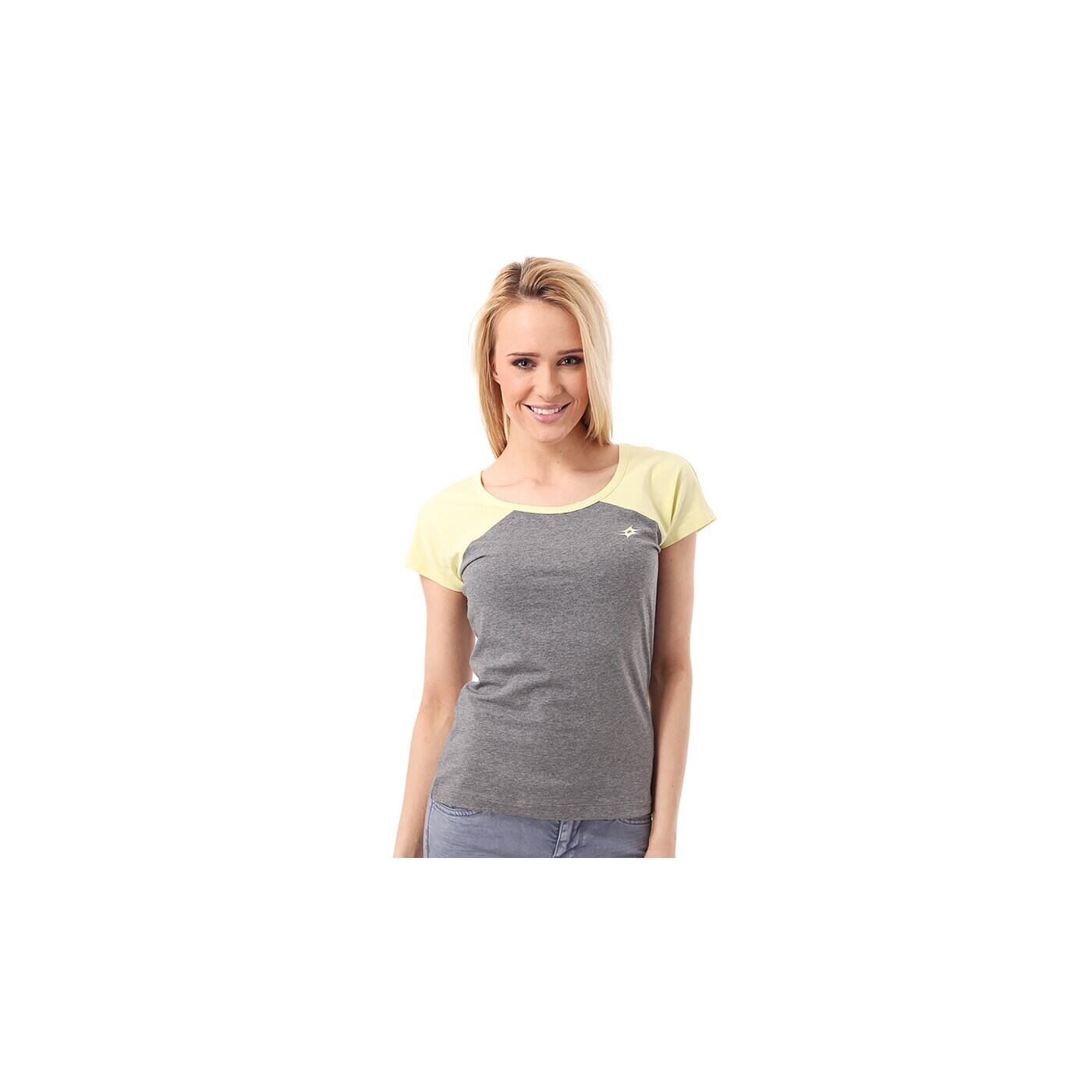 Koszulka damska LOTTO T-SHIRT TS TILDA STC q9372 kolor szary