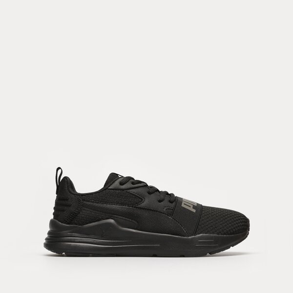 Buty dziecięce PUMA WIRED RUN PURE JR 390847 01 kolor czarny
