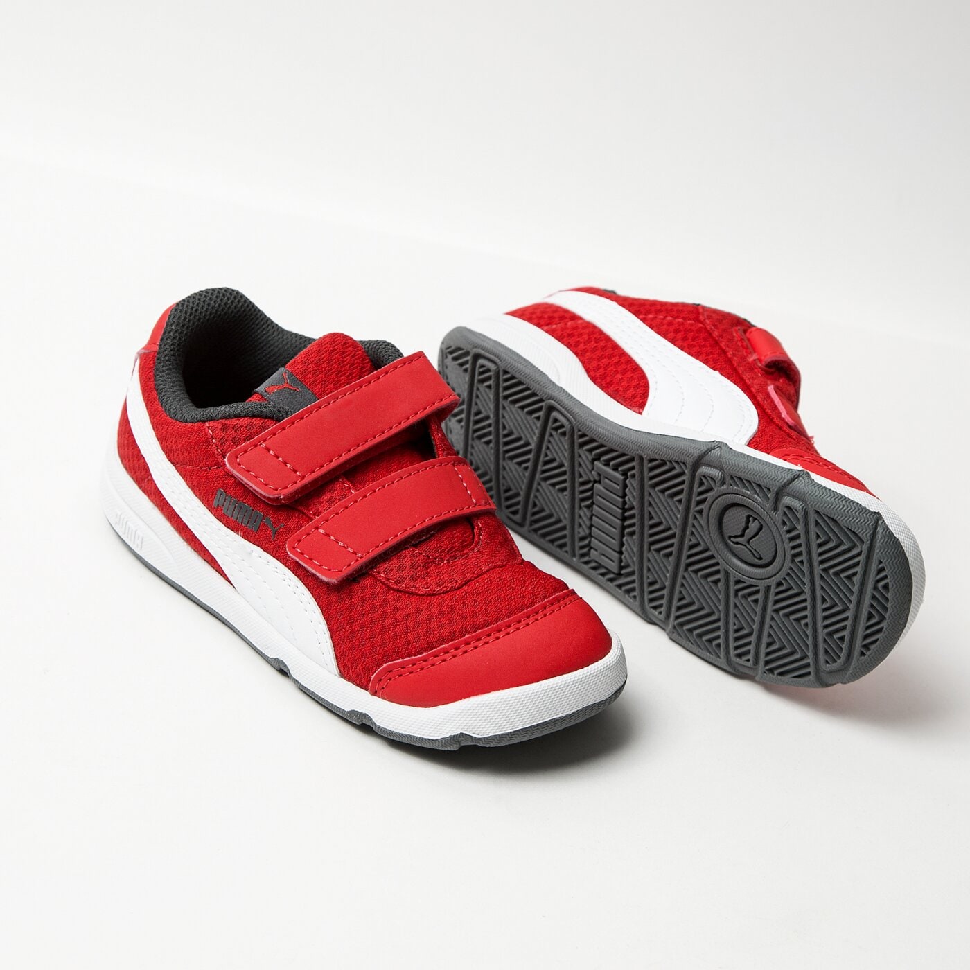 Buty dziecięce PUMA STEPFLEEX 2 MESH V INF 19070402 kolor czerwony