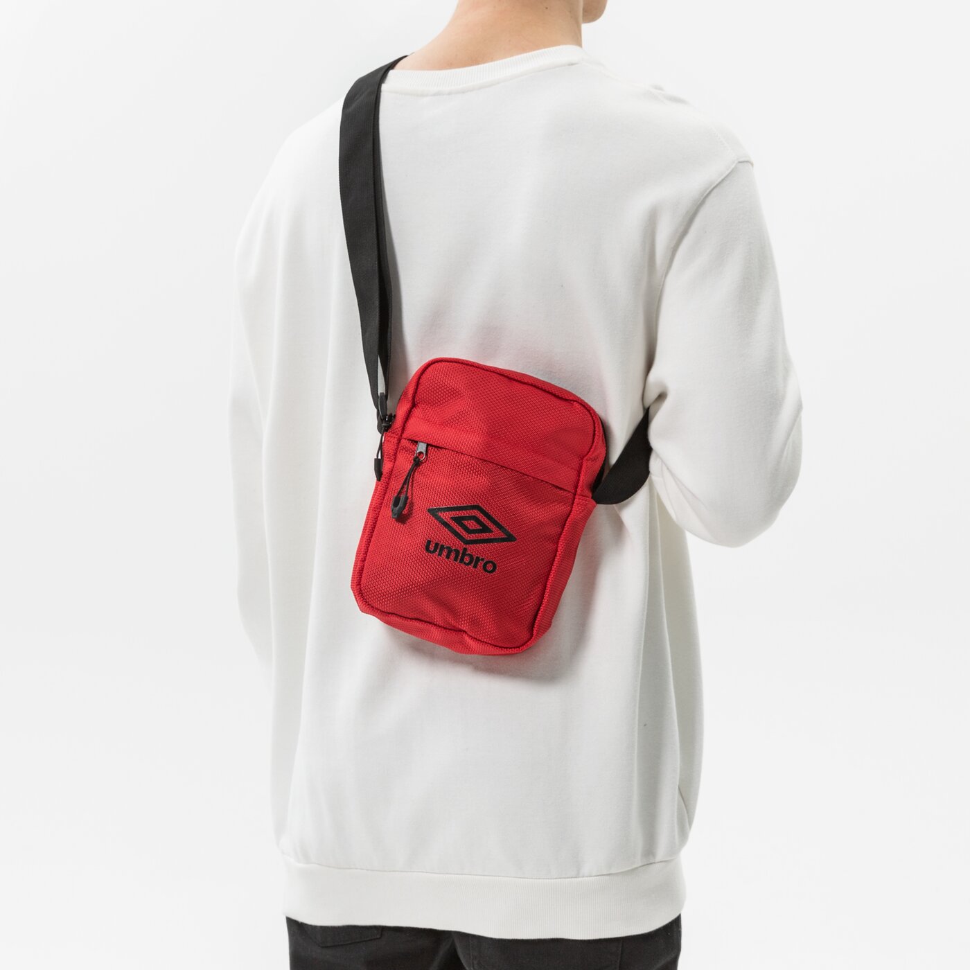 Torba sportowa damska UMBRO TOREBKA NORWICH ul321tom01002 kolor czerwony