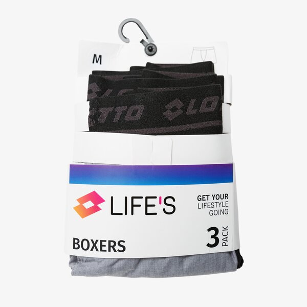 Bielizna męska LOTTO BOKSERKI LENAKEL lo19box01001 kolor multicolor