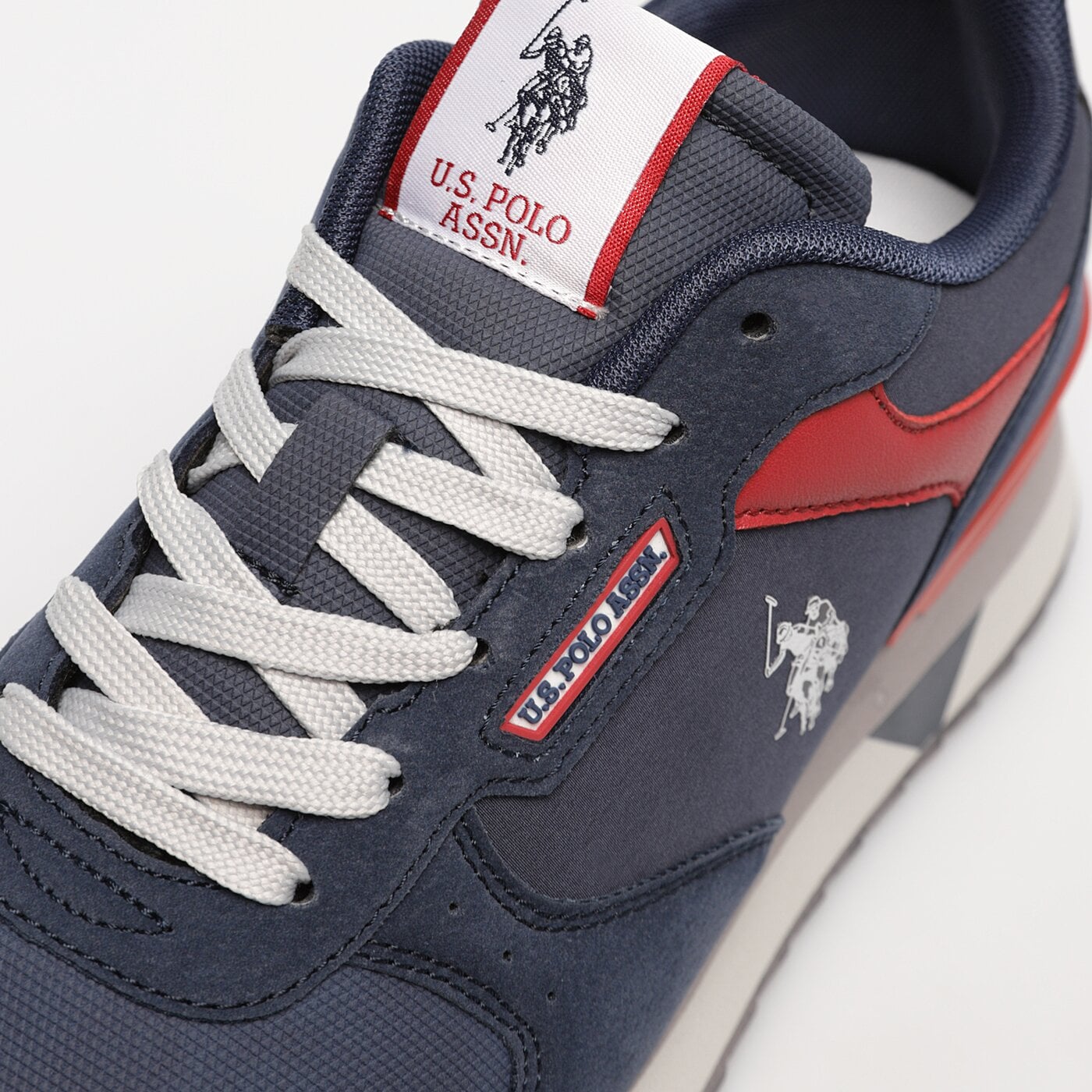 Buty sportowe męskie U.S. POLO ASSN BUZZY001A buzzy001adblred03 kolor granatowy