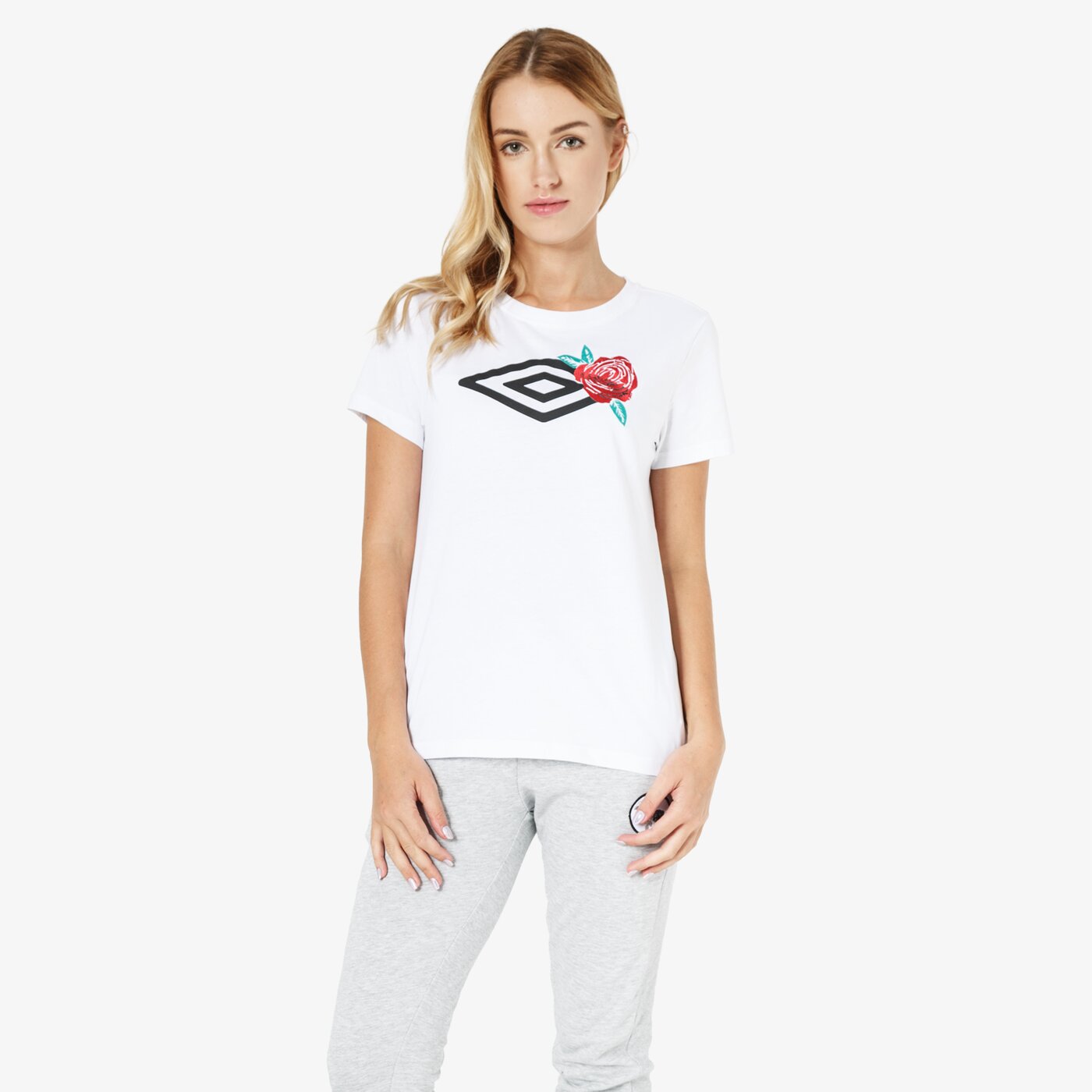 Koszulka damska UMBRO T-SHIRT SS LEPIDOLITE ul38tsd05001 kolor biały