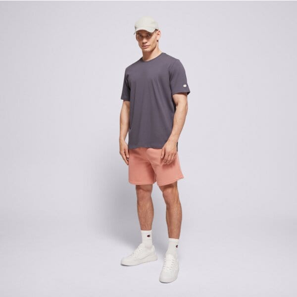 Koszulka męska CHAMPION T-SHIRT SS TEE 220425 vs517 kolor czarny