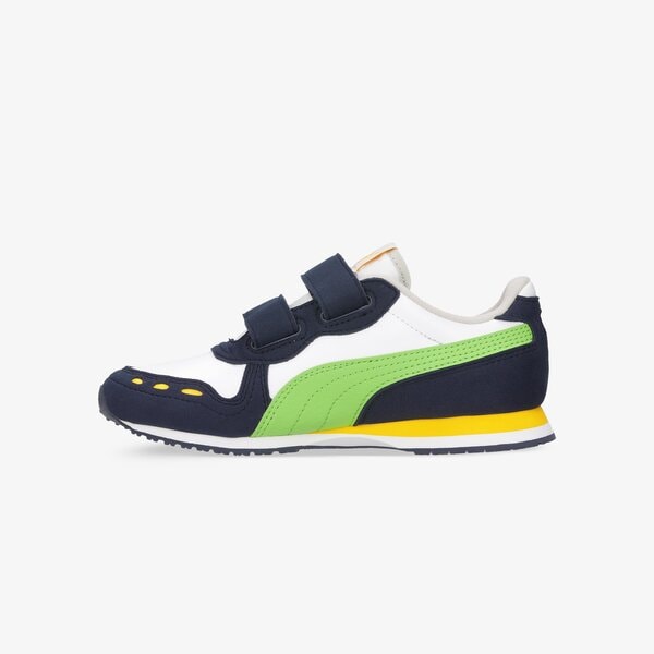 Buty dziecięce PUMA CABANA RACER SL V PS 36073292 kolor zielony