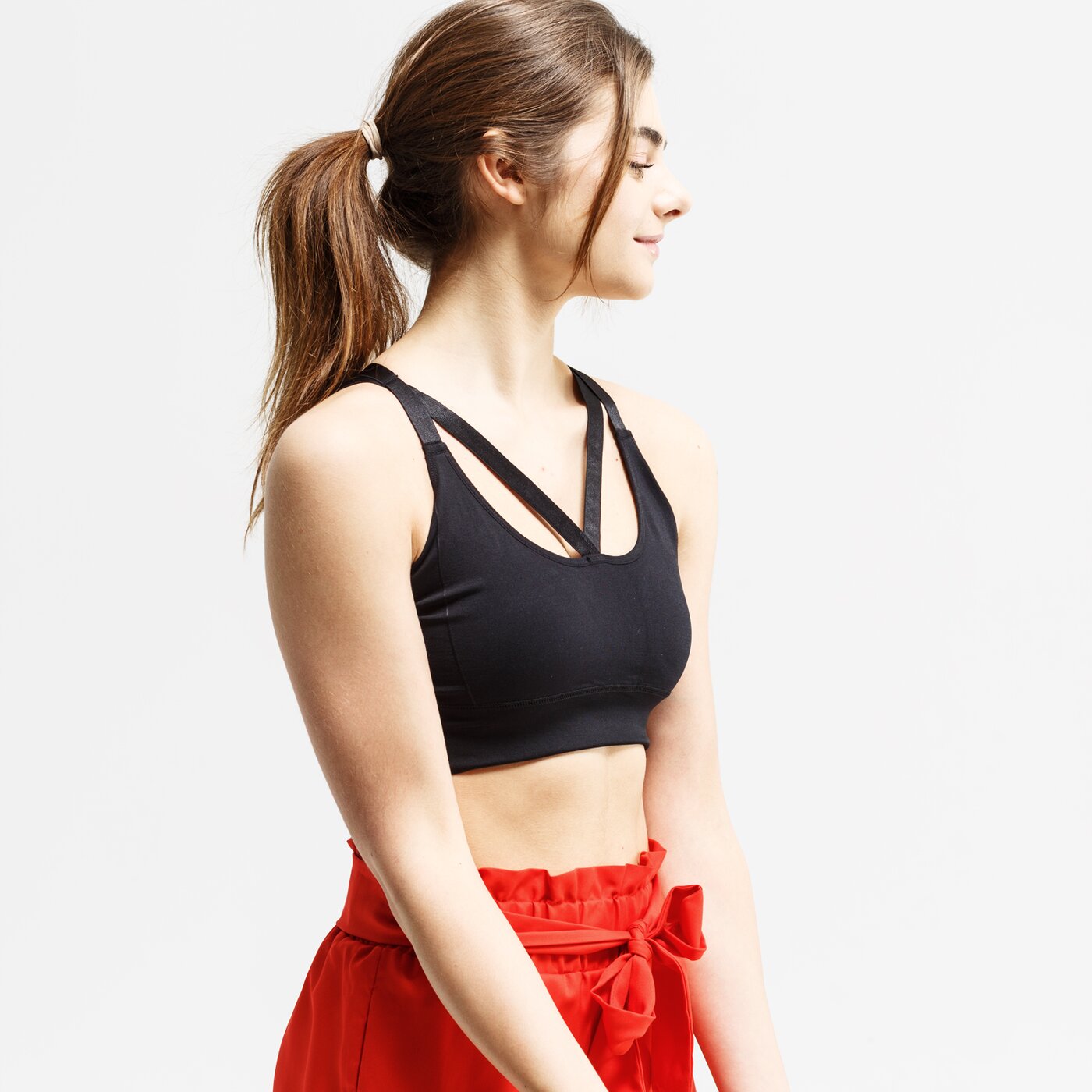 Top damski LOTTO BRA ENDINE lo19top08001 kolor czarny