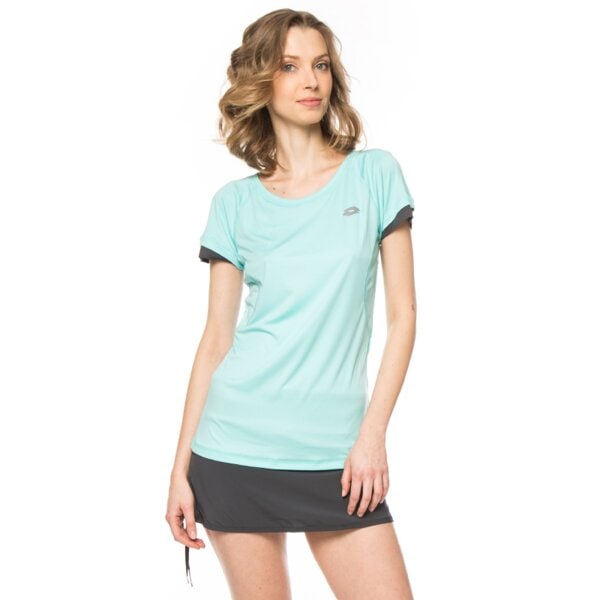 Koszulka damska LOTTO T-SHIRT W RIDE II TEE W r9901 kolor zielony