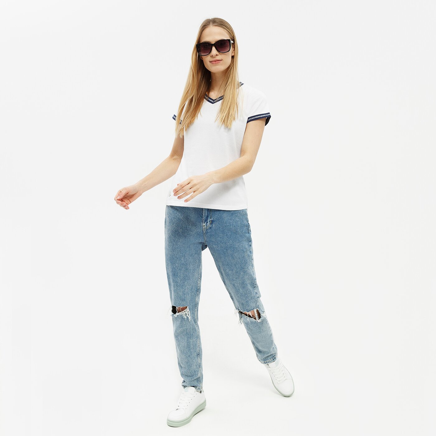 Koszulka damska UMBRO T-SHIRT AUGUSTA ul122tsd45002 kolor biały