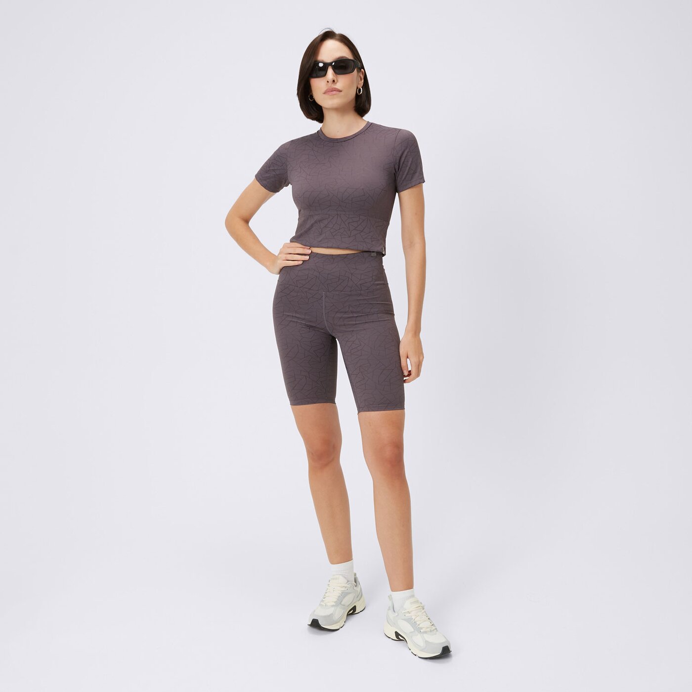 Spodenki damskie UMBRO SZORTY IZIER ul124szdf0401 kolor szary