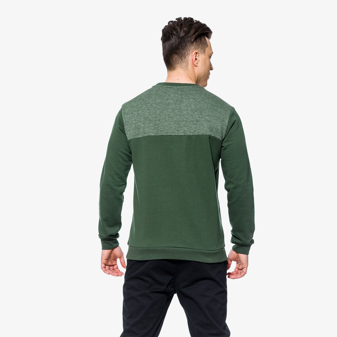 Bluza męska FEEWEAR BLUZA LOUIS fw18blm19001 kolor zielony