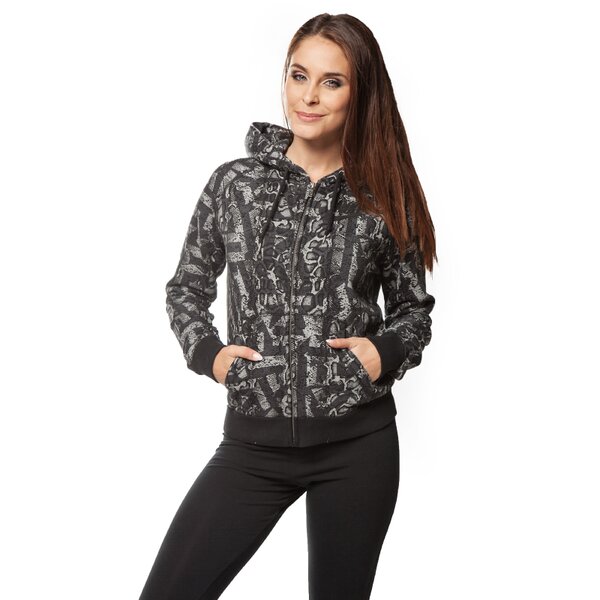 Bluza damska NIKE BLUZA RALLY FZ HOODY-AOP 678381092 kolor szary