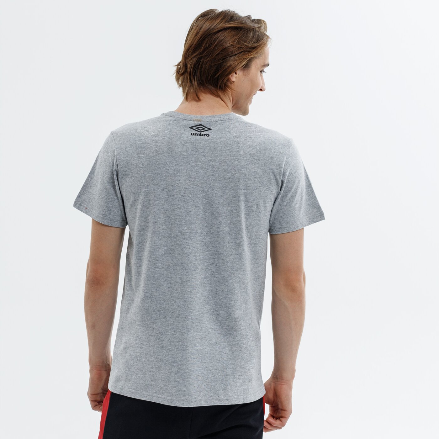 Koszulka męska UMBRO T-SHIRT FENNO ul321tsm04001 kolor szary