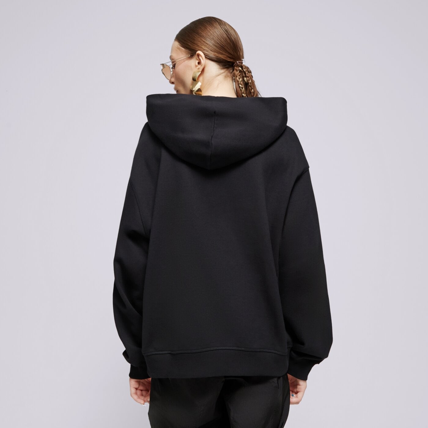 Bluza damska NEW BALANCE BLUZA Z KAPTUREM ATHLETICS FT wt41537bk kolor czarny