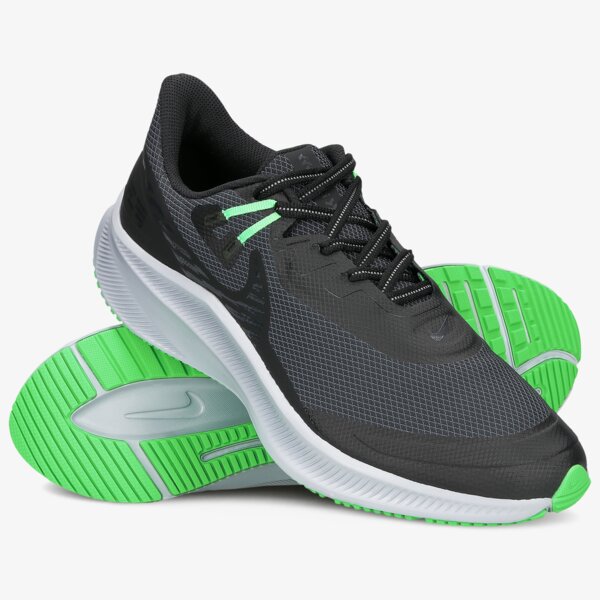 Buty do biegania męskie NIKE QUEST 3 SHIELD cq8894-010 kolor czarny
