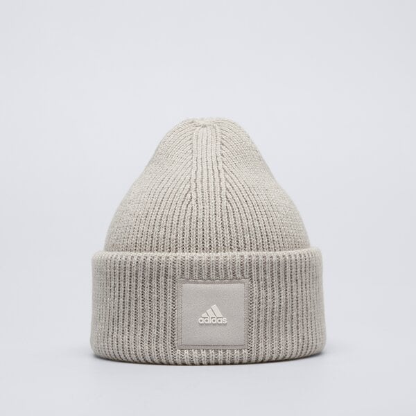 Czapka zimowa damska ADIDAS CZAPKA ZIMOWA WID CUFF BEANIE it4643 kolor szary